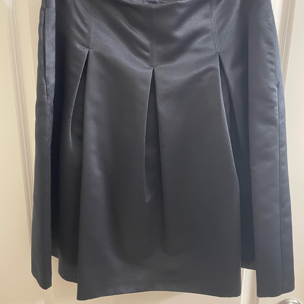 Brooks Brothers Navy A-Line Skirt